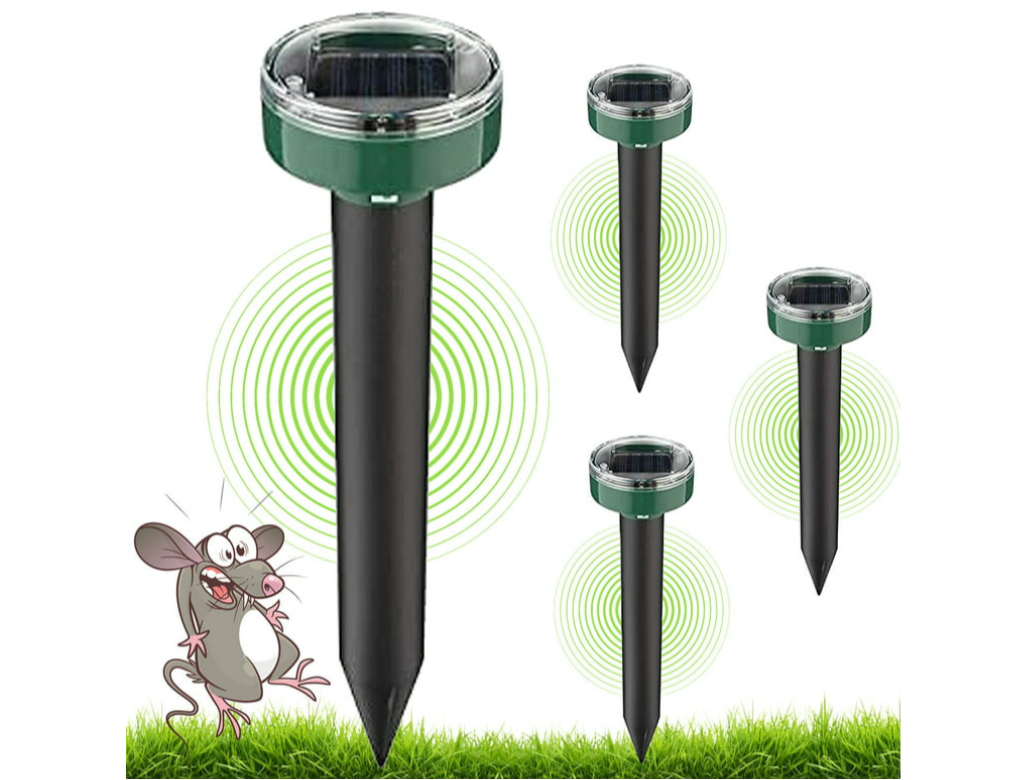 2X Lampa Solară Anti-Dăunători – Protecție Eficientă și Ecologică pentru Grădina Ta!