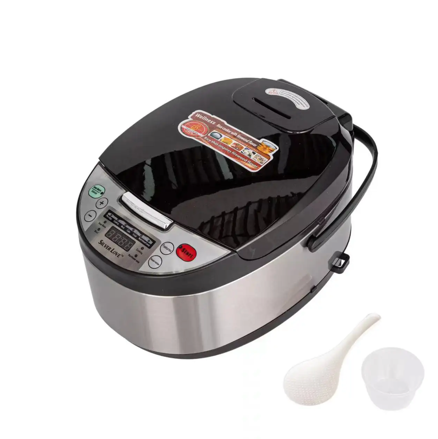 Multicooker Profesional Silver Crest – 12 Programe, 900W, Vas 5L, Timer LCD