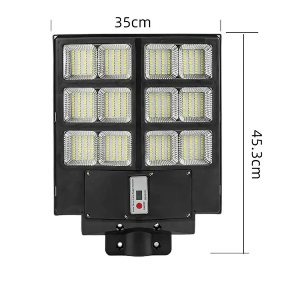 LAMPĂ SOLARĂ LED JORTAN 600W CU PANOU FOTOVOLTAIC ȘI TELECOMANDĂ