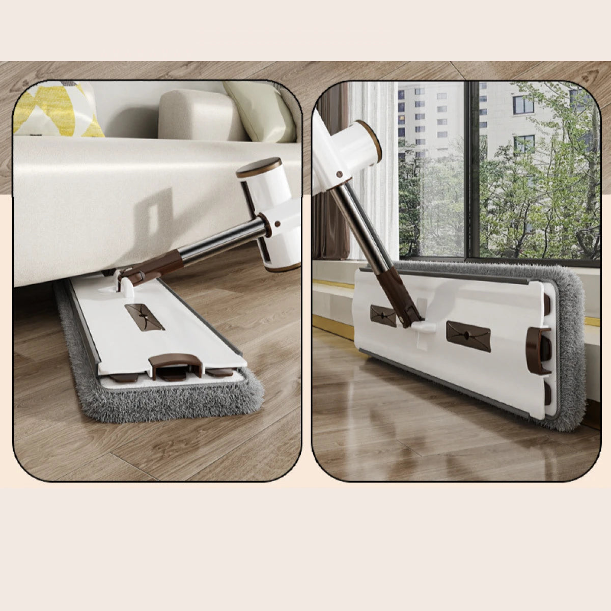 Set Mop + Lighean Pliabil + 4 Lavete Mop– Curățenie rapidă și fără efort