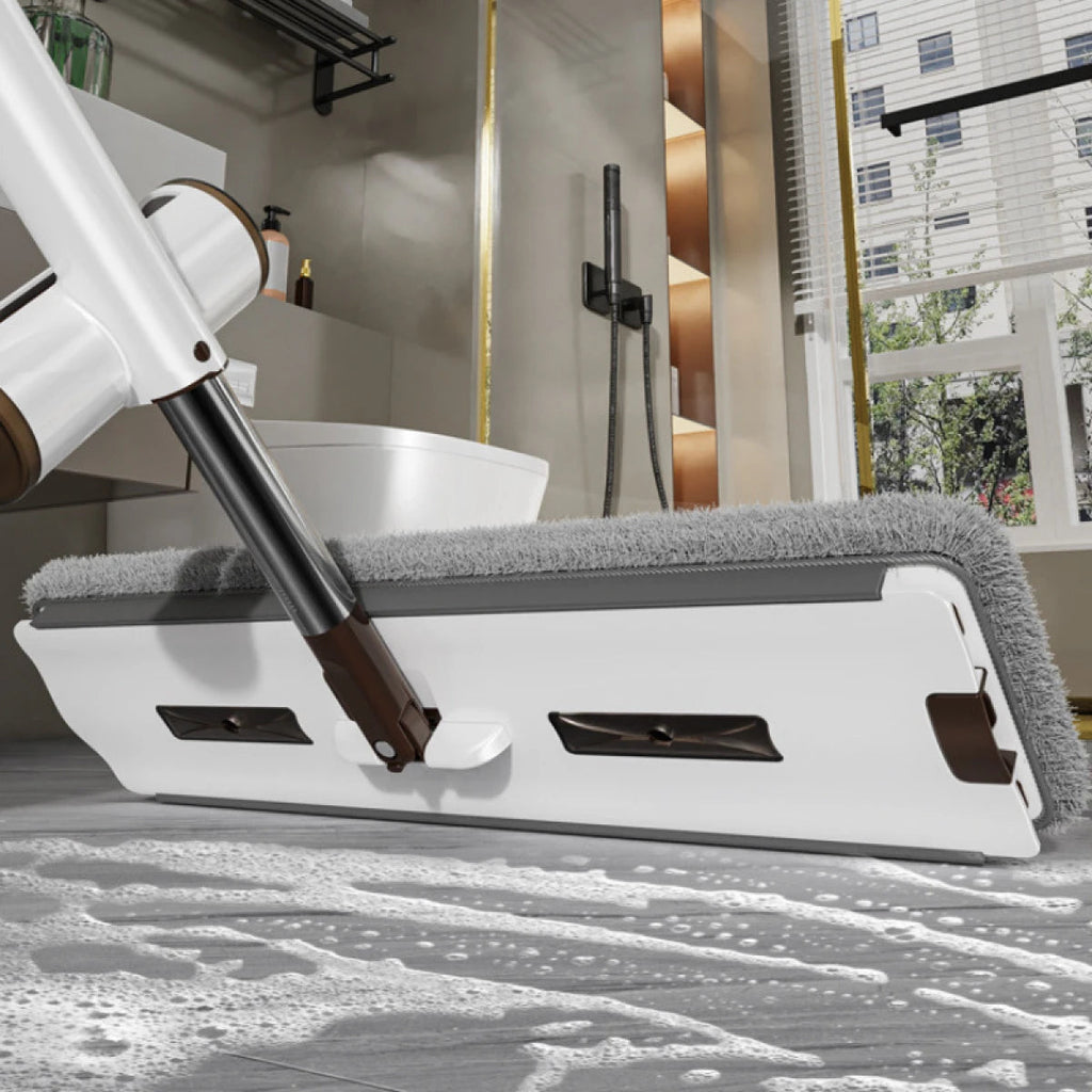 Set Mop + Lighean Pliabil + 4 Lavete Mop– Curățenie rapidă și fără efort