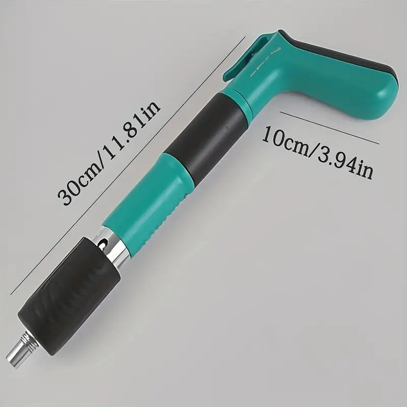 Pistol de Cuie Manual pentru Fixare in Beton, Lemn, Fier, Pardoseala, 5 trepte ajustabile, Lungime cuie 27mm, Set 100 Cuie incluse CADOU