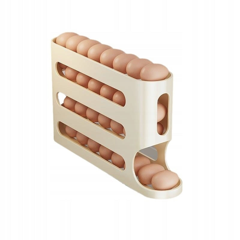 Organizator Ouă pentru Frigider – Compact, Elegant și Eficient (30 Ouă)