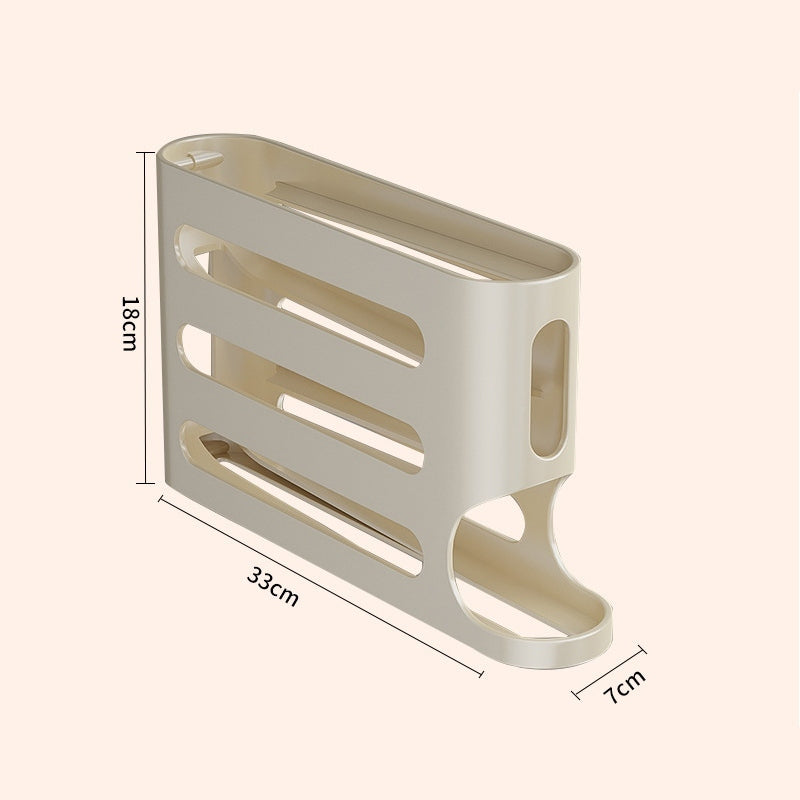 Organizator Ouă pentru Frigider – Compact, Elegant și Eficient (30 Ouă)
