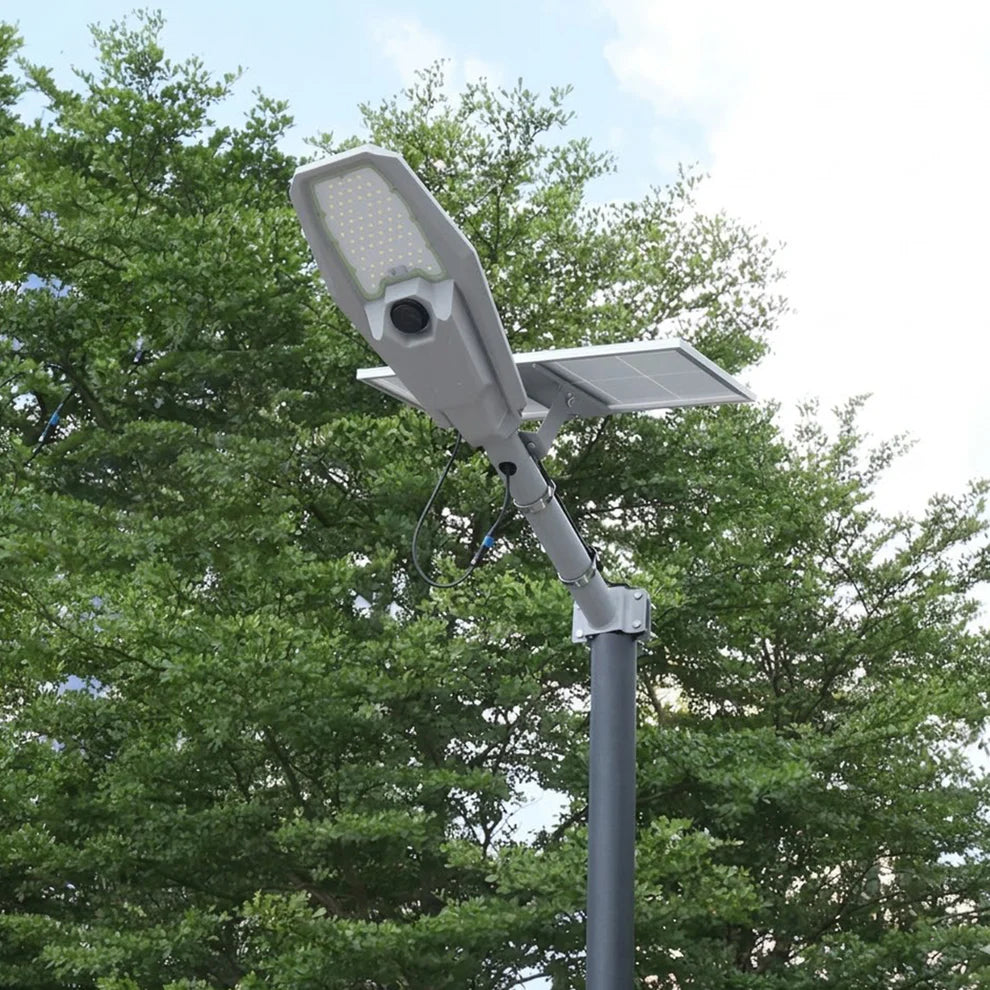 Lampă Solară Stradală LED JORTAN 1200W cu Panou Fotovoltaic și Telecomandă – IP66