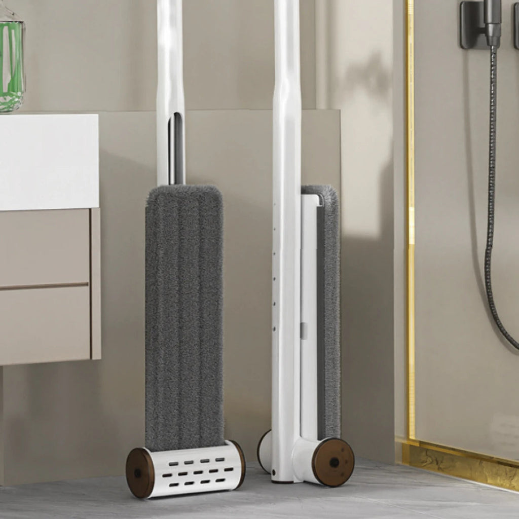 Set Mop + Lighean Pliabil + 4 Lavete Mop– Curățenie rapidă și fără efort