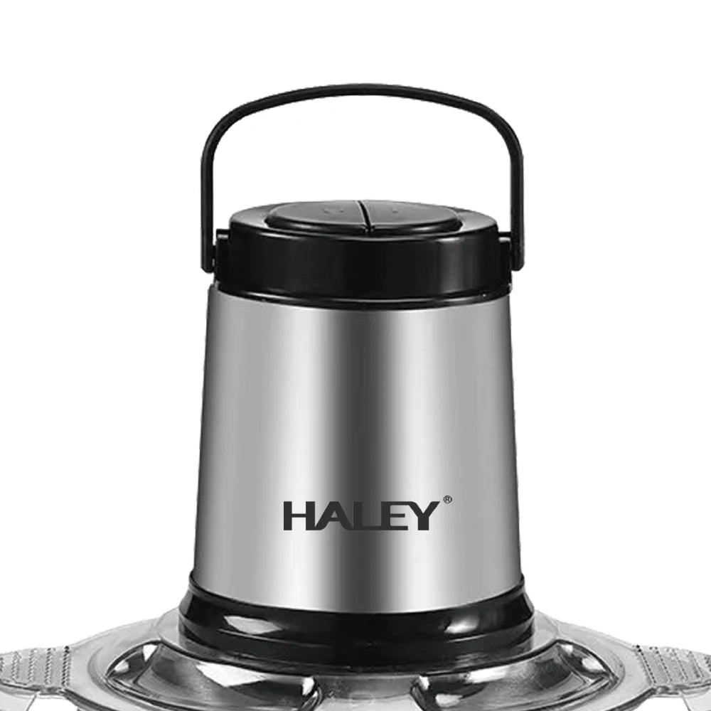 Tocător de Alimente HALEY HY-1225 – Putere de 1000W și Vas de 2L din Inox pentru Tocare rapidă și eficientă