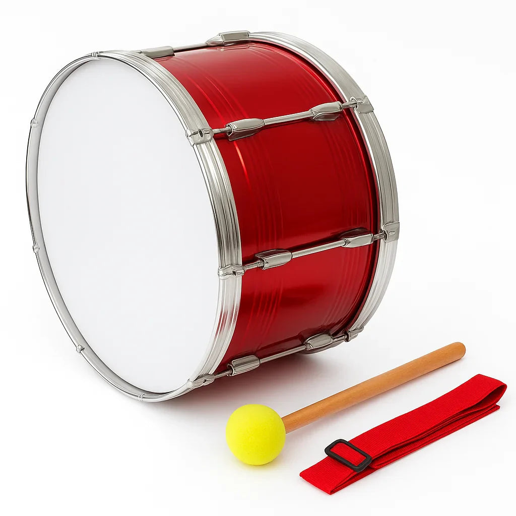 Tobă Mare Parade Pro 56x25 – Diametru 180 mm, cu Bâtă și Curea