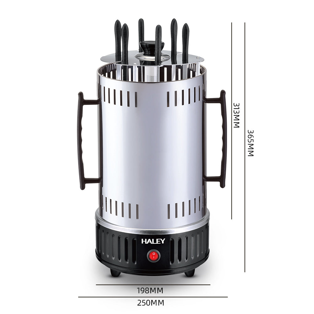 Gratar Electric de Interior, 1500W, Rotire 360 grade