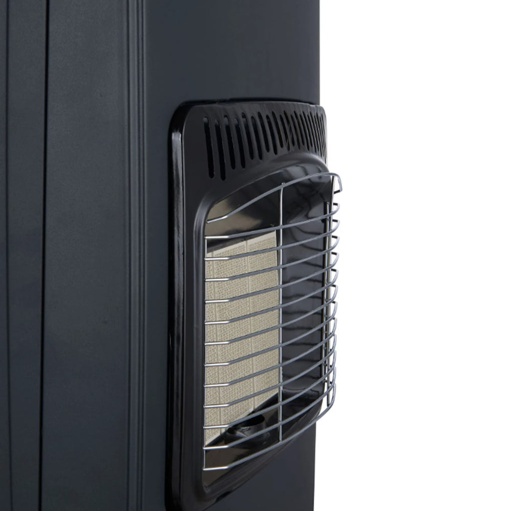 Soba pe Gaz Butelie GPL cu 3 Trepte Incalzire, Putere 4200W, Portabila pe Roti, Aprindere Automata, Incalzitor Ceramic, Regulator si Furtun Gaz