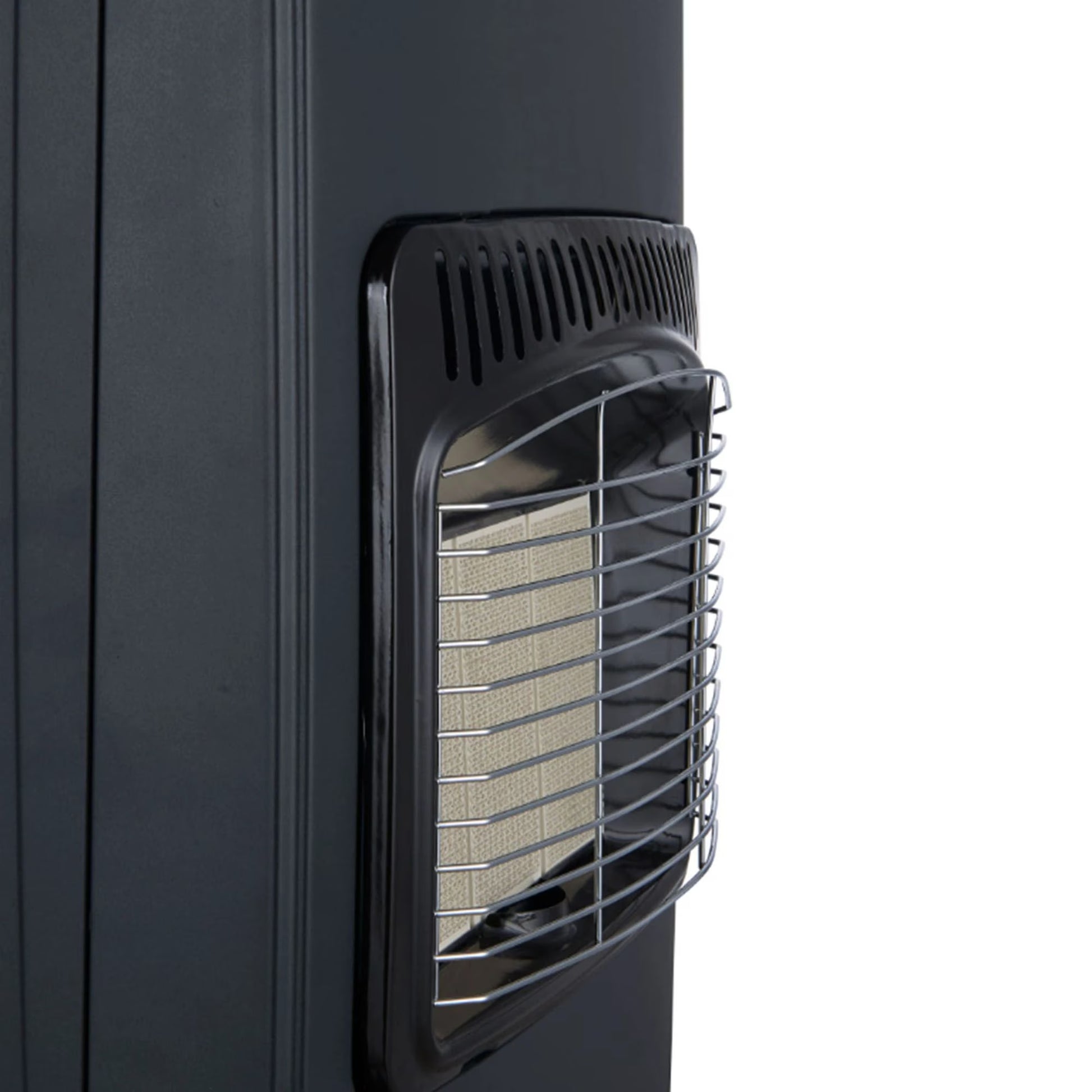 Soba pe Gaz Butelie GPL cu 3 Trepte Incalzire, Putere 4200W, Portabila pe Roti, Aprindere Automata, Incalzitor Ceramic, Regulator si Furtun Gaz