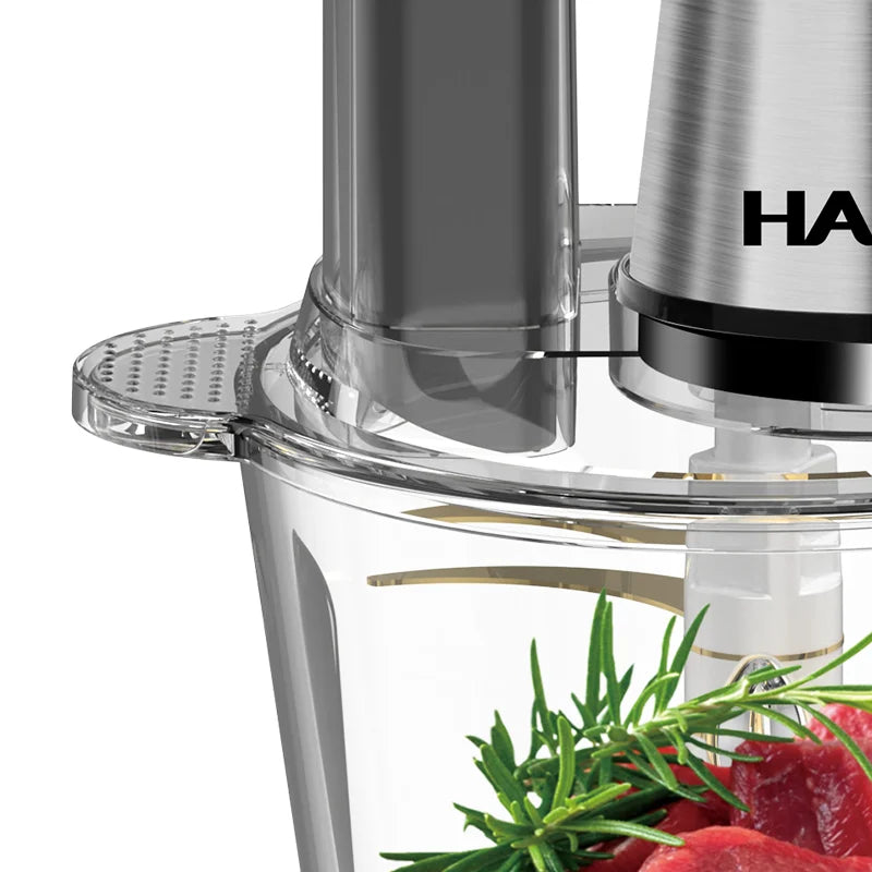 Tocator Electric, 1200W, 6 Functii, Lame Inox, Capacitate 3.5L, Bol Sticla
