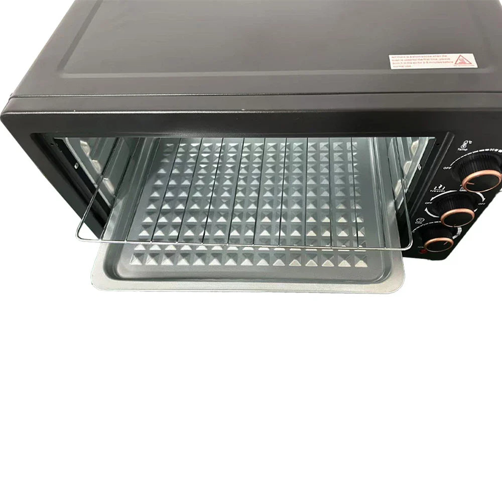 Cuptor Electric, 48L, 2500W, Timer 60 min, Grill, Control Temperatură, Negru