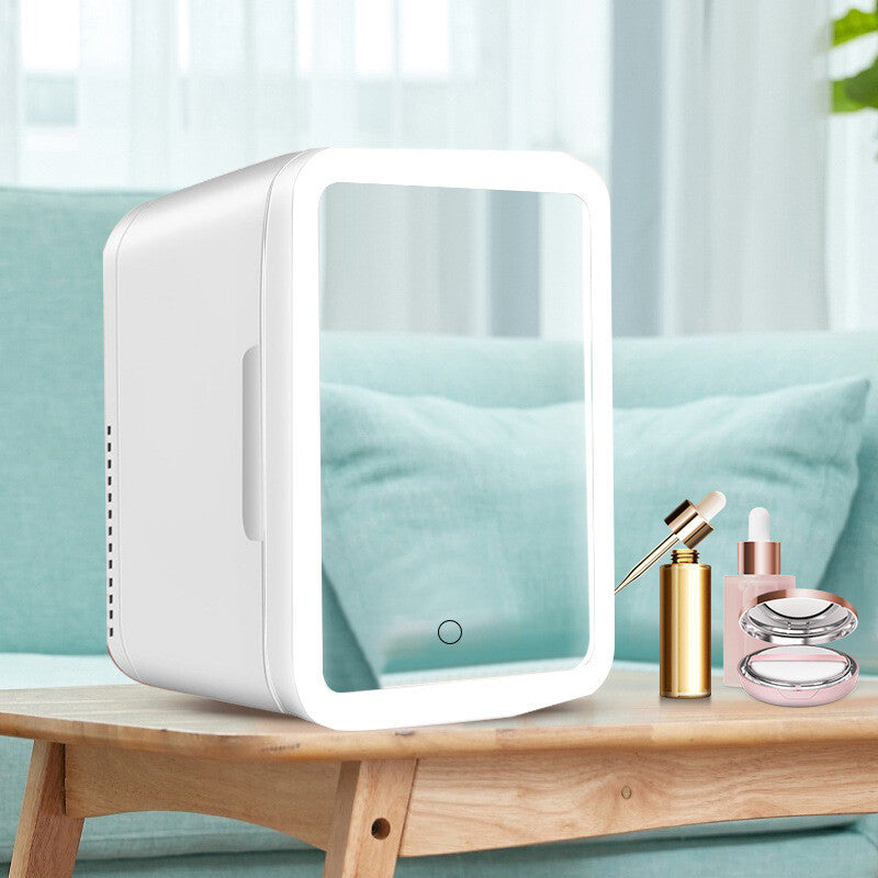 Mini Frigider 2-în-1 pentru Cosmetice și Alimente – Funcție de Răcire și Încălzire, 4L, Portabil, Ideal pentru Casă și Mașină