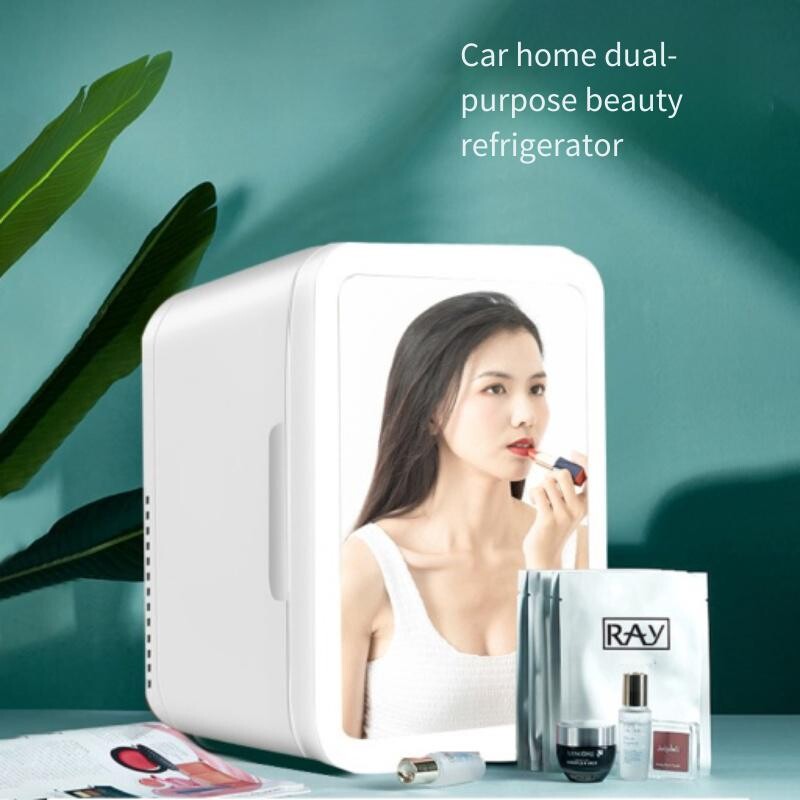 Mini Frigider 2-în-1 pentru Cosmetice și Alimente – Funcție de Răcire și Încălzire, 4L, Portabil, Ideal pentru Casă și Mașină