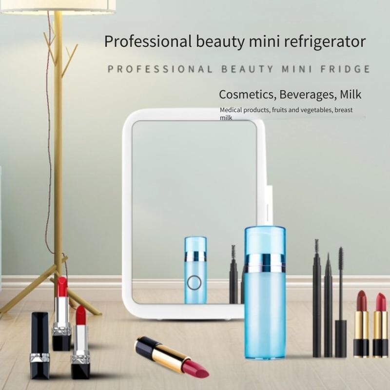 Mini Frigider 2-în-1 pentru Cosmetice și Alimente – Funcție de Răcire și Încălzire, 4L, Portabil, Ideal pentru Casă și Mașină