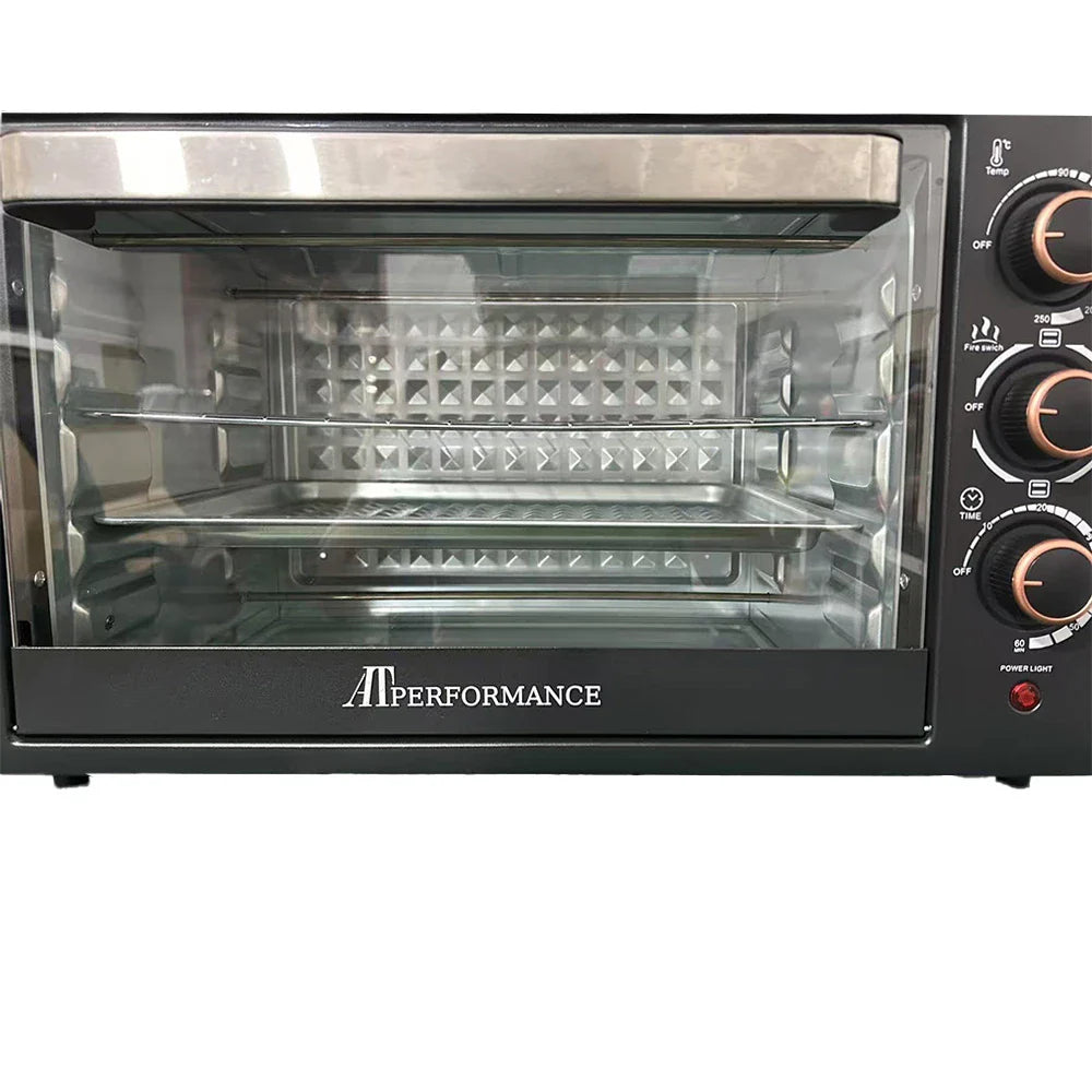 Cuptor Electric Multifuncțional 25L, 1500W, 4 elemente de încălzire, Rotisor, Timer 60 min