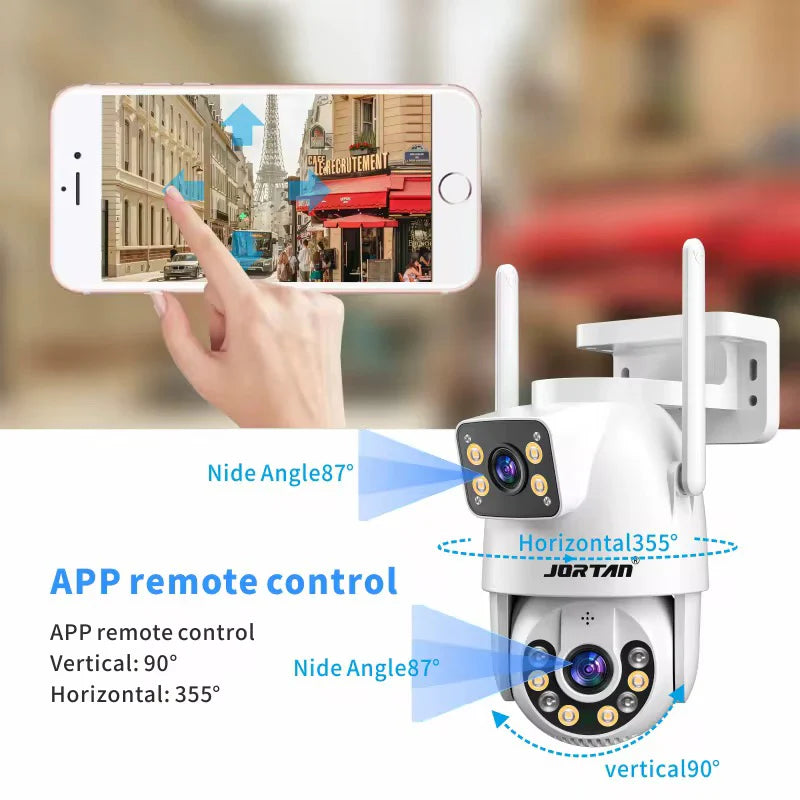 CAMERĂ SUPRAVEGHERE JORTAN JT-9697 – WIFI, FULL HD, DETECȚIE INTELIGENTĂ