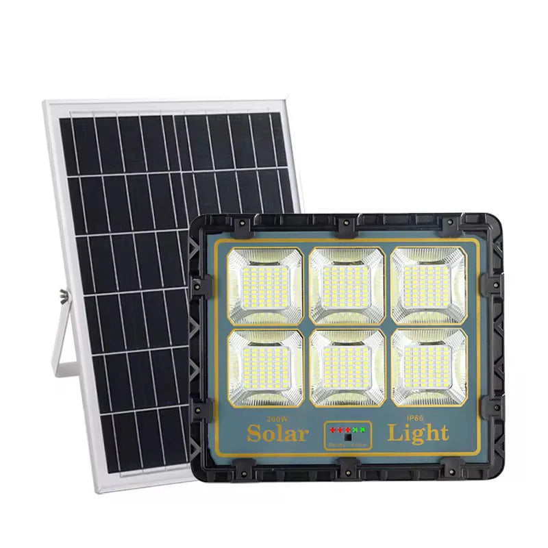 Proiector LED Solar 1000W cu Telecomandă și Senzor de Mișcare – IP66