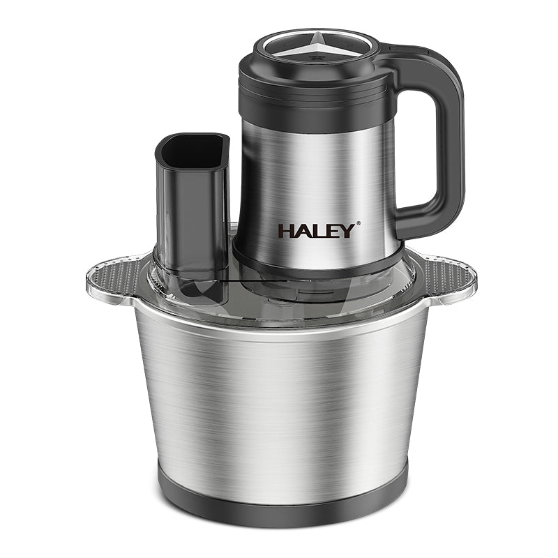 Tocator Universal Electric pentru Carne si Legume, Capacitate 3.5L, Bol Inox, 6 Lame Premium din Otel Inoxidabil, Motor Puternic 1200W