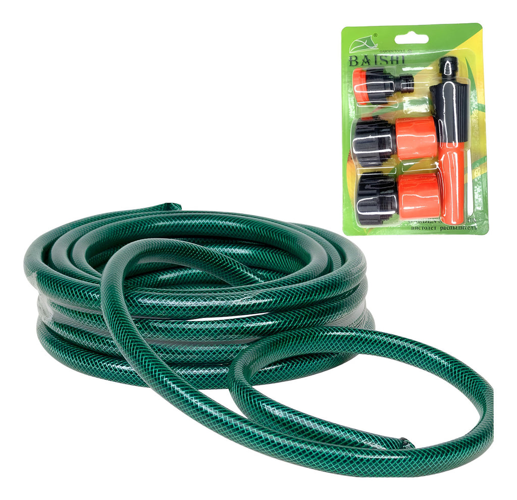 Pachet Promo: Set Grădinărit 3 în 1 – Furtun 10m + Suflantă Electrică + Trimmer Multifuncțional
