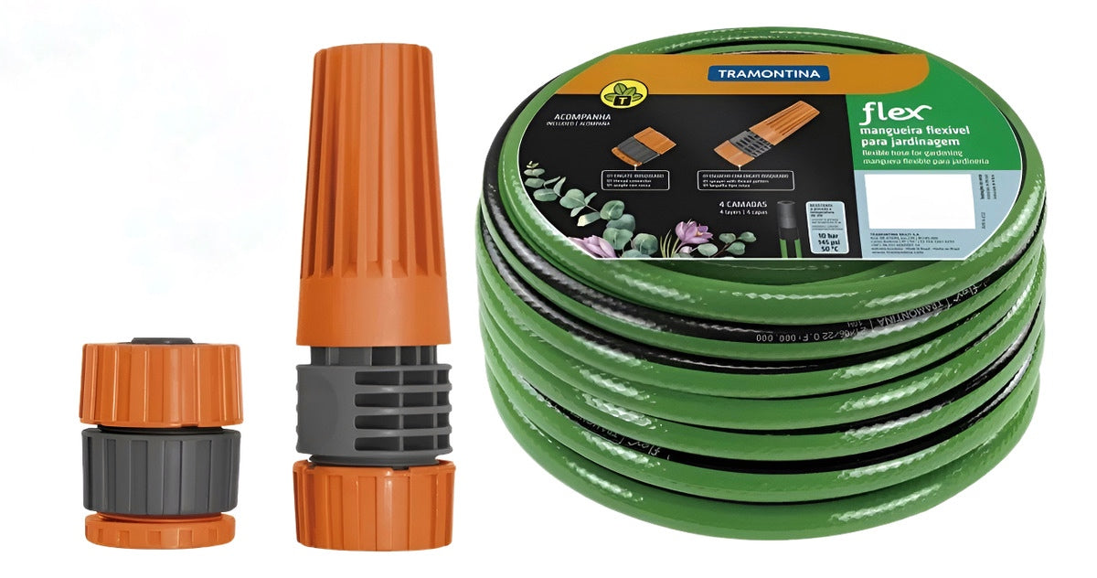 Set Furtun de Apă – 20 metri cu Accesorii Incluse