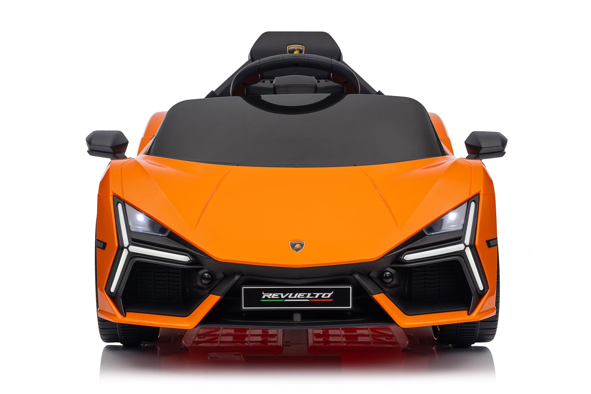 Lamborghini Revuelto – Mașinuță electrică pentru copii (12V, 2 motoare de 390)