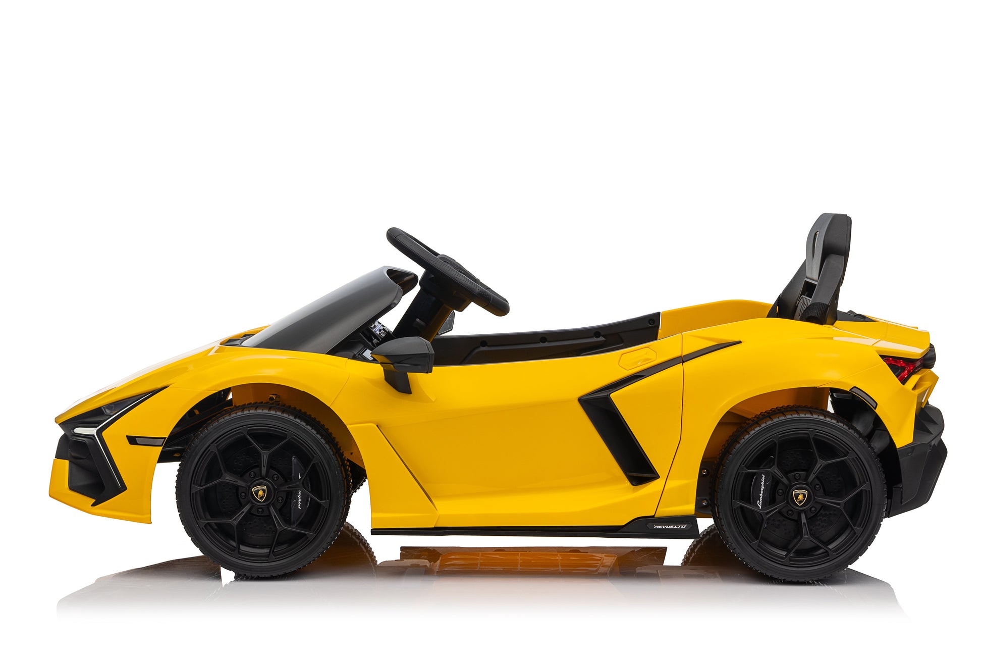 Lamborghini Revuelto – Mașinuță electrică pentru copii (12V, 2 motoare de 390)