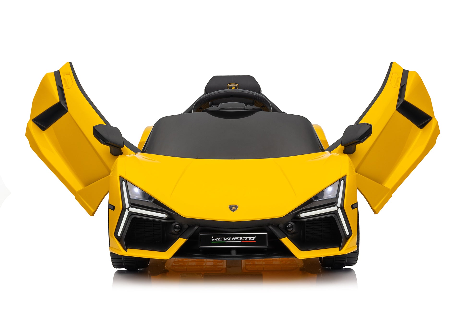 Lamborghini Revuelto – Mașinuță electrică pentru copii (12V, 2 motoare de 390)
