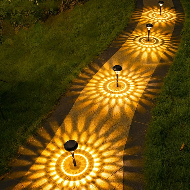 Set 6x Lămpi Solare LED – Iluminare Ecologică și Colorată pentru Curtea Ta