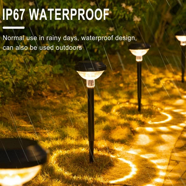 Set 6x Lămpi Solare LED – Iluminare Ecologică și Colorată pentru Curtea Ta
