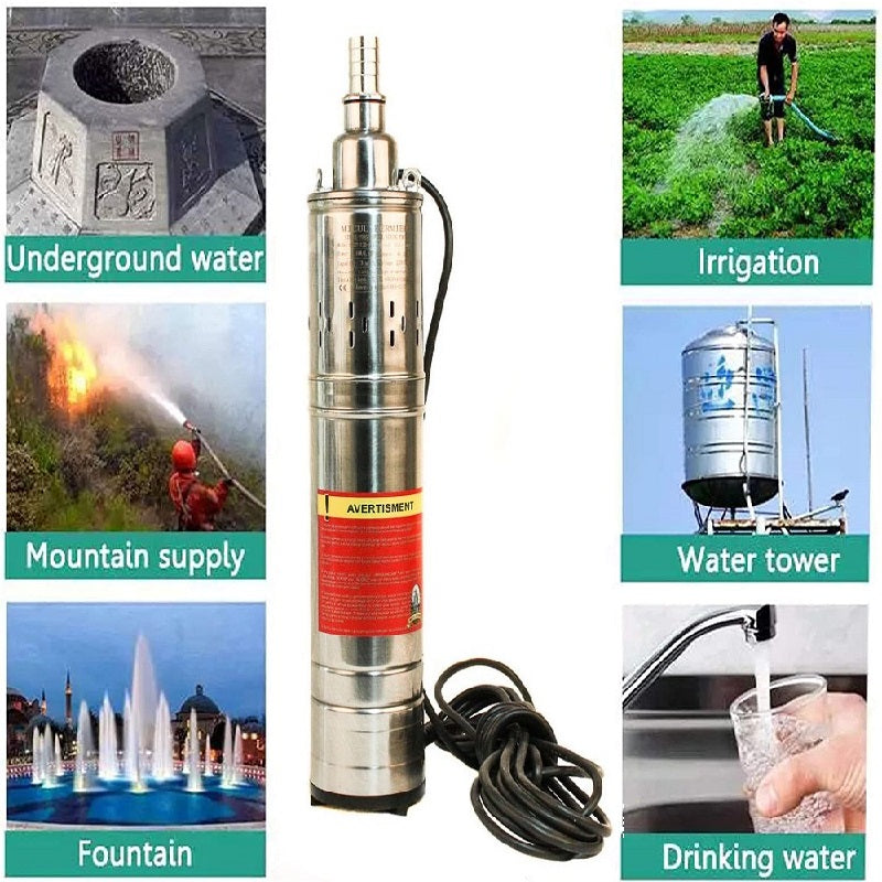 Pompa Apa Submersibila , 1100W, 15 m3/h, Inox