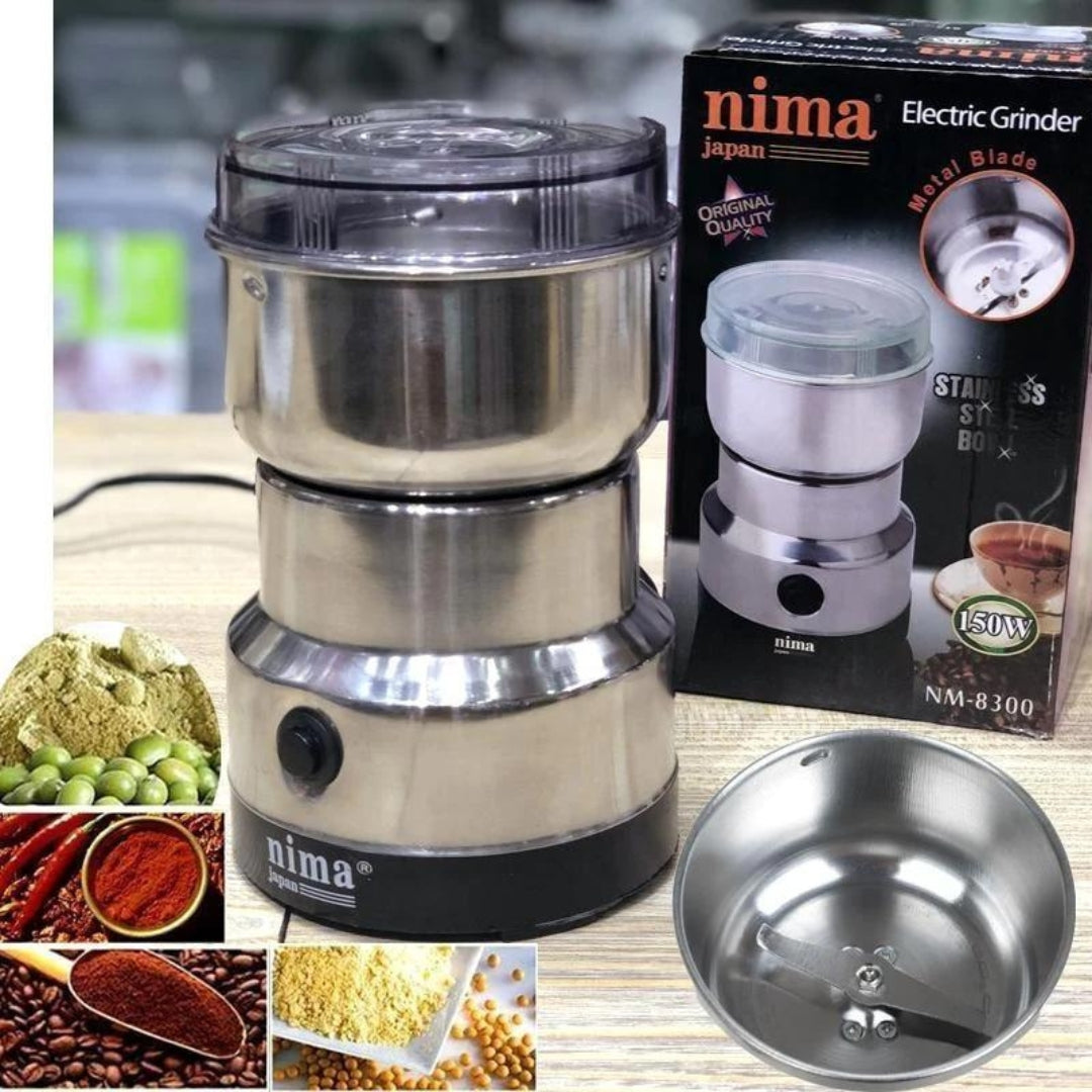Râșniță Electrică pentru Cafea și Condimente – 150W, Cuțite Inox, Design Compact