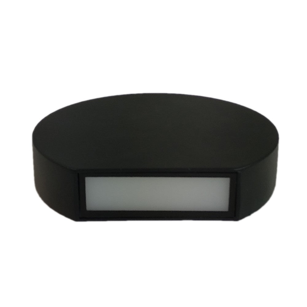 Aplica LED Perete Semicerc fi135, 7W 3000K, lumina calda, cu protectie IP65