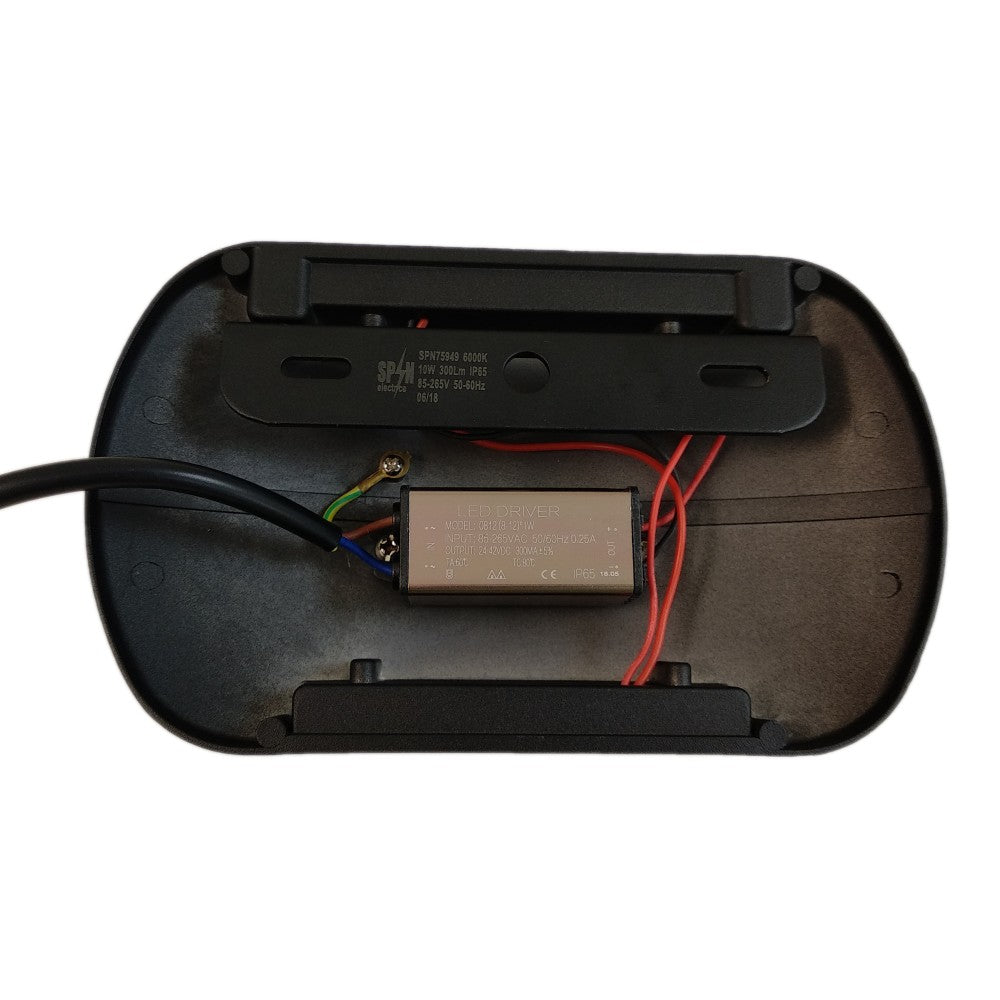 Aplica LED Perete Mouse (5W+5W) 184x110mm, 10W, 3000K, lumina calda, cu protectie IP65