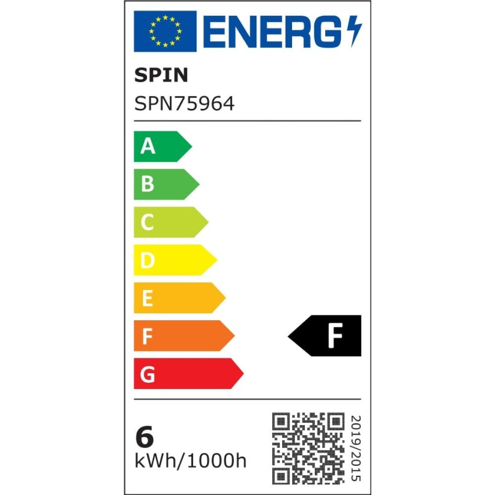 Aplica LED de exterior extra-plata, 6W=40W, 3000K, lumina calda, 540Lm, IP65