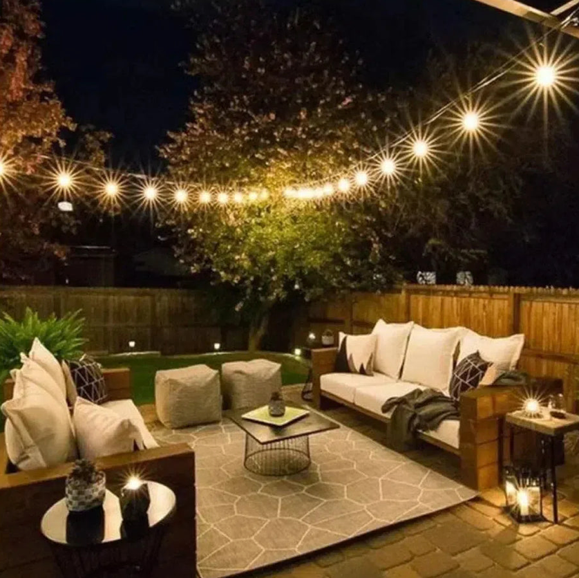 Ghirlanda Luminoasa cu Panou Solar, IP65, 5-20M – 10-20 Becuri