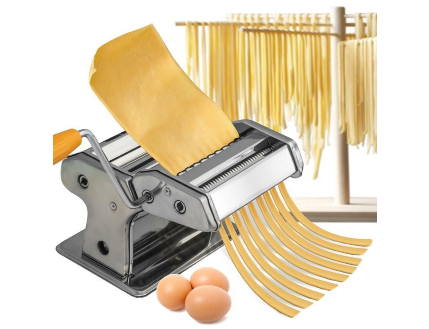 Masina 3-in-1 de Facut Paste si Taietei, Din Inox