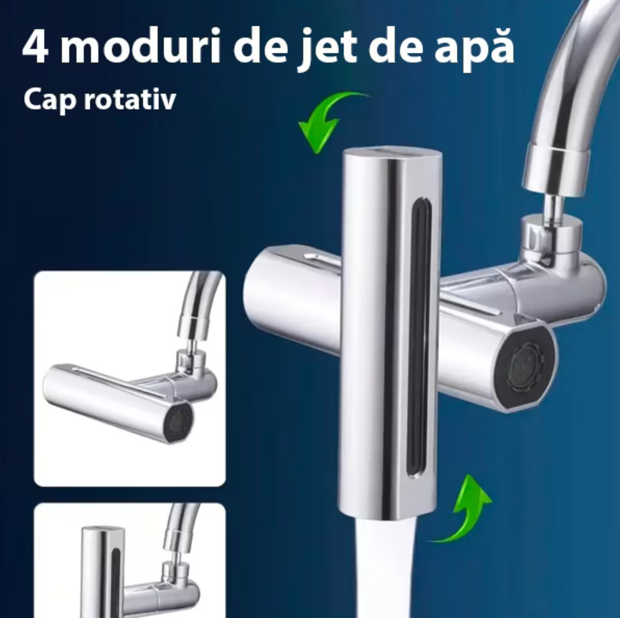 Adaptor Multifuncțional pentru Robinet – Flexibilitate și Economie de Apă