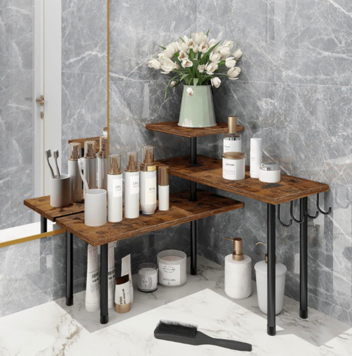 Etajeră cu 3 polițe – Design modern și organizare inteligentă