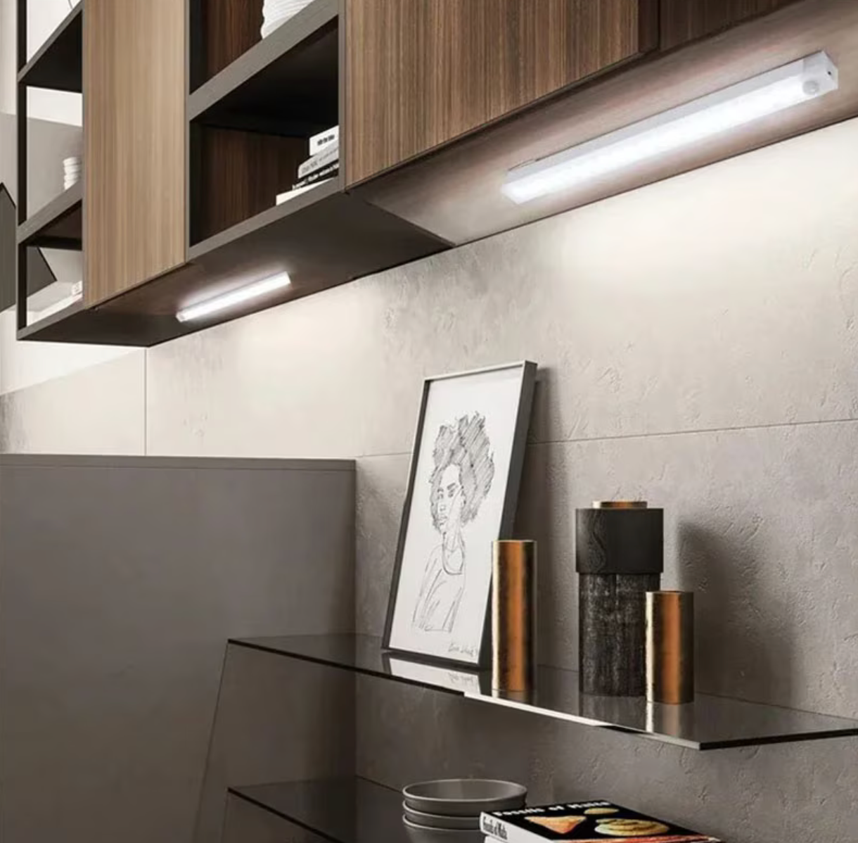 Lampă tip bară cu LED – iluminare inteligentă cu senzor de mișcare