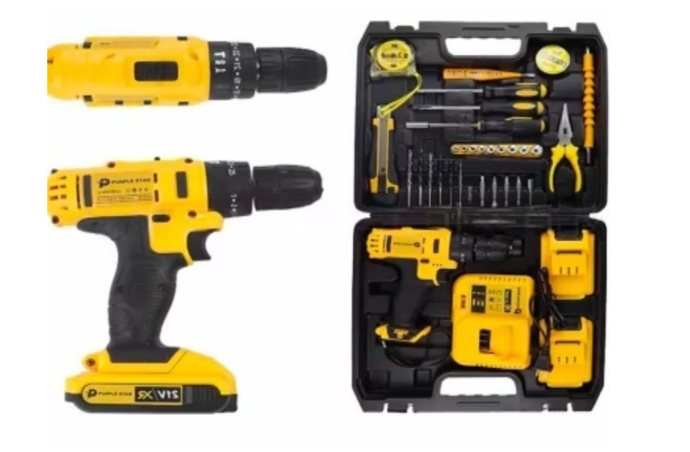 Autofiletantă cu Acumulator 24V, 2 Baterii, Trusă Completă – Putere, Precizie și Performanță la Tine Acasă