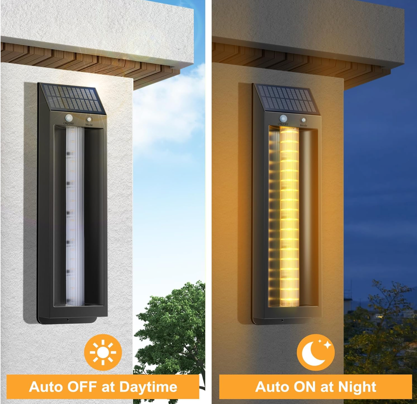 Lumină Solară de Perete pentru Exterior - IP65