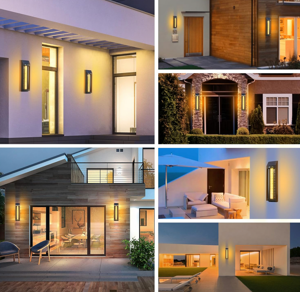 Lumină Solară de Perete pentru Exterior - IP65