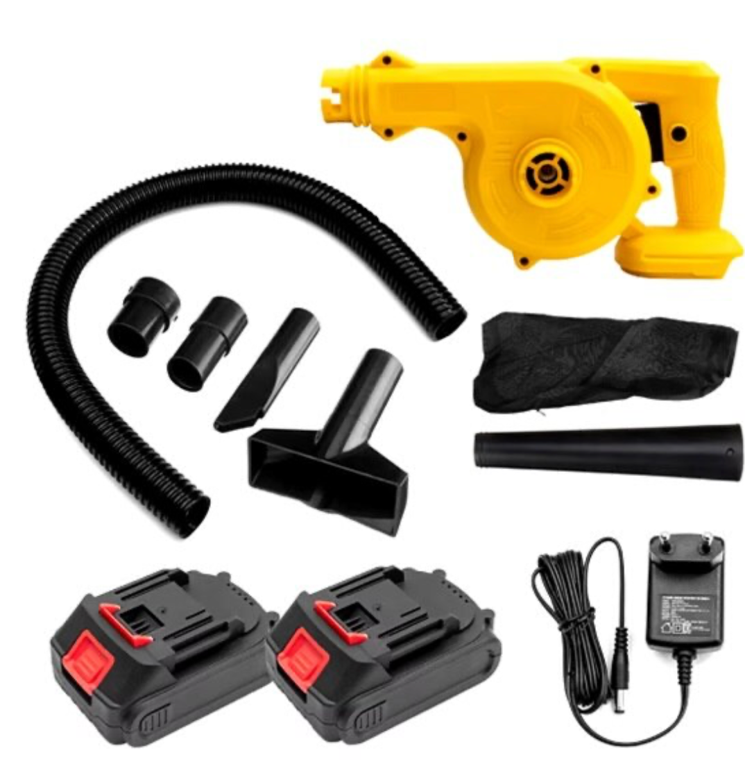Suflantă de Frunze Electrică fără Fir, cu Acumulator Li-Ion 20V, 200W