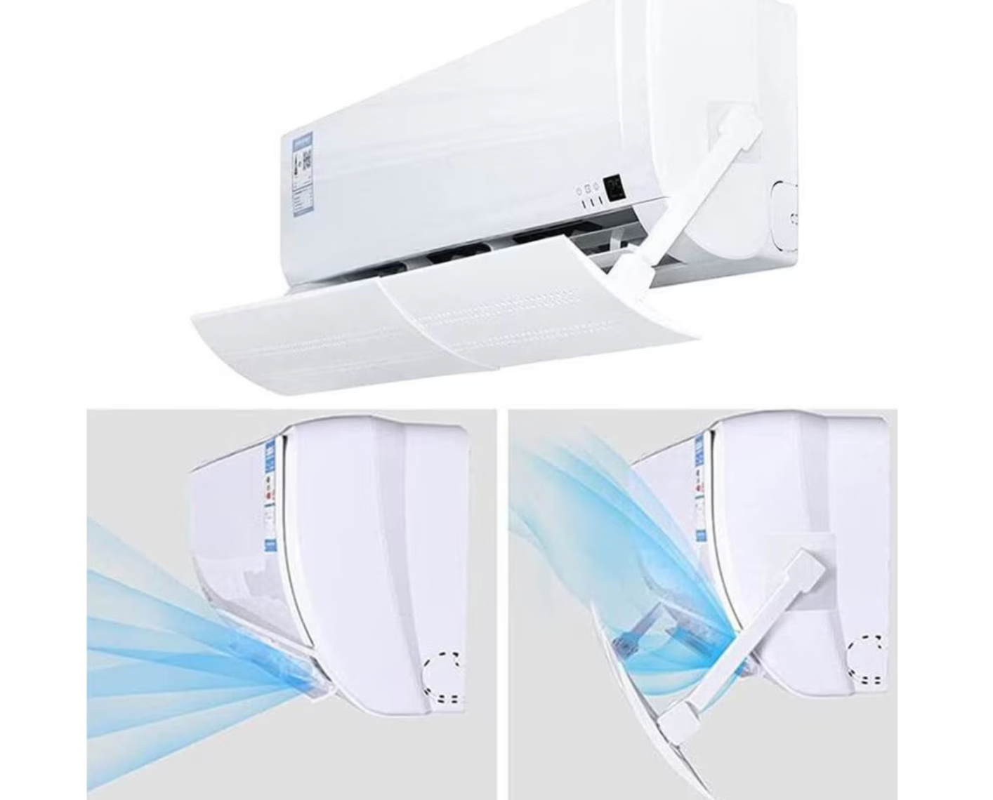Deflector Pentru Aer Condiționat – Reglabil, 58–108 cm