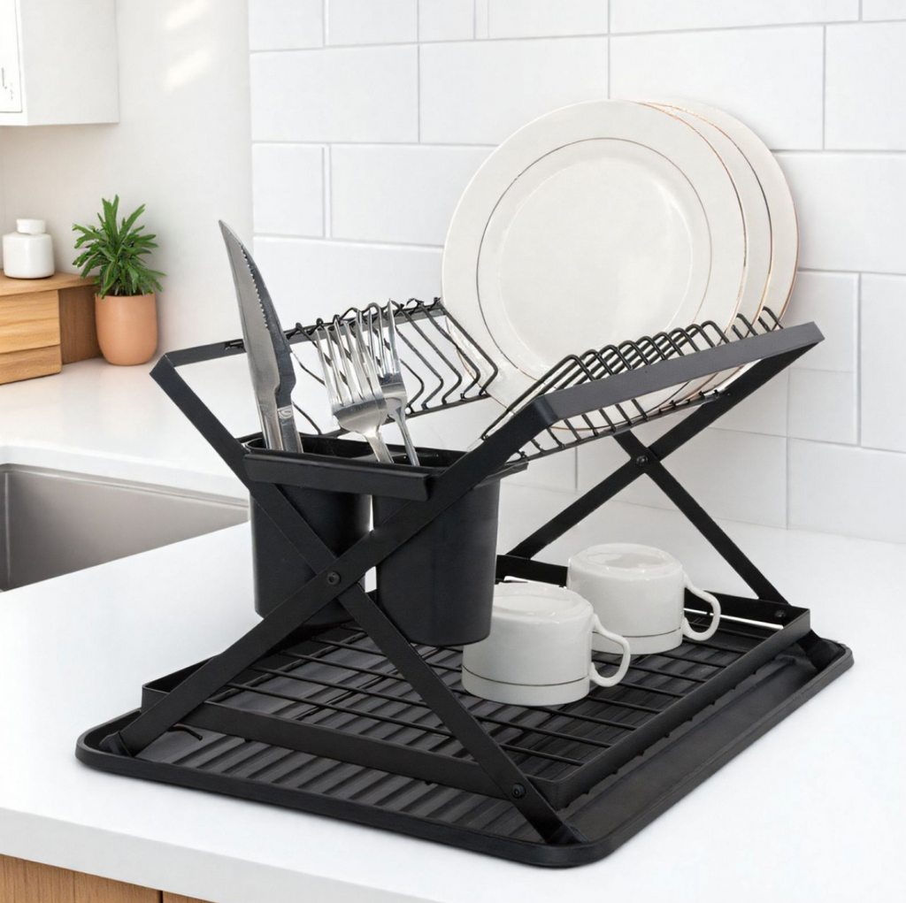 Scurgător de Vase cu 2 Nivele – Compact, Eficient și Durabil