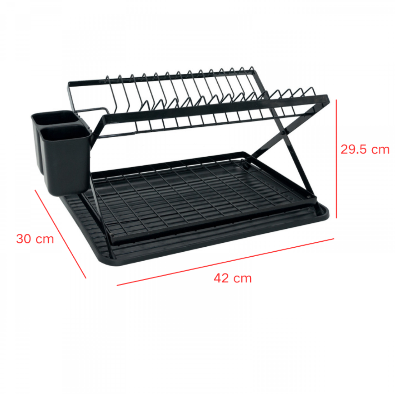 Scurgător de Vase cu 2 Nivele – Compact, Eficient și Durabil