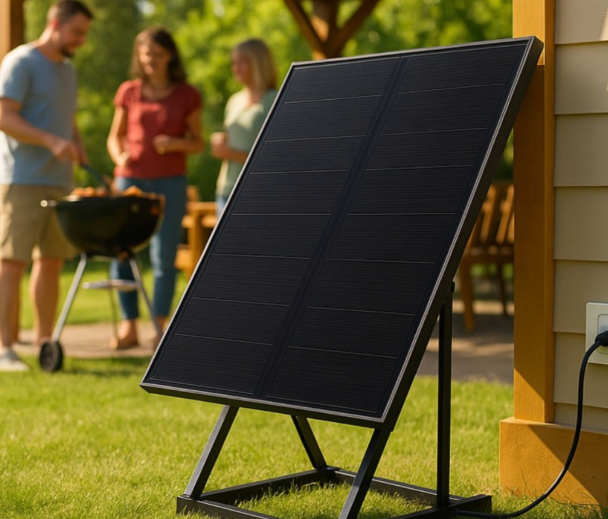 Kit Solar Plug & Play 400W – Panou Fotovoltaic 1500V, 25A, Dimensiuni 1722x1134x35 mm