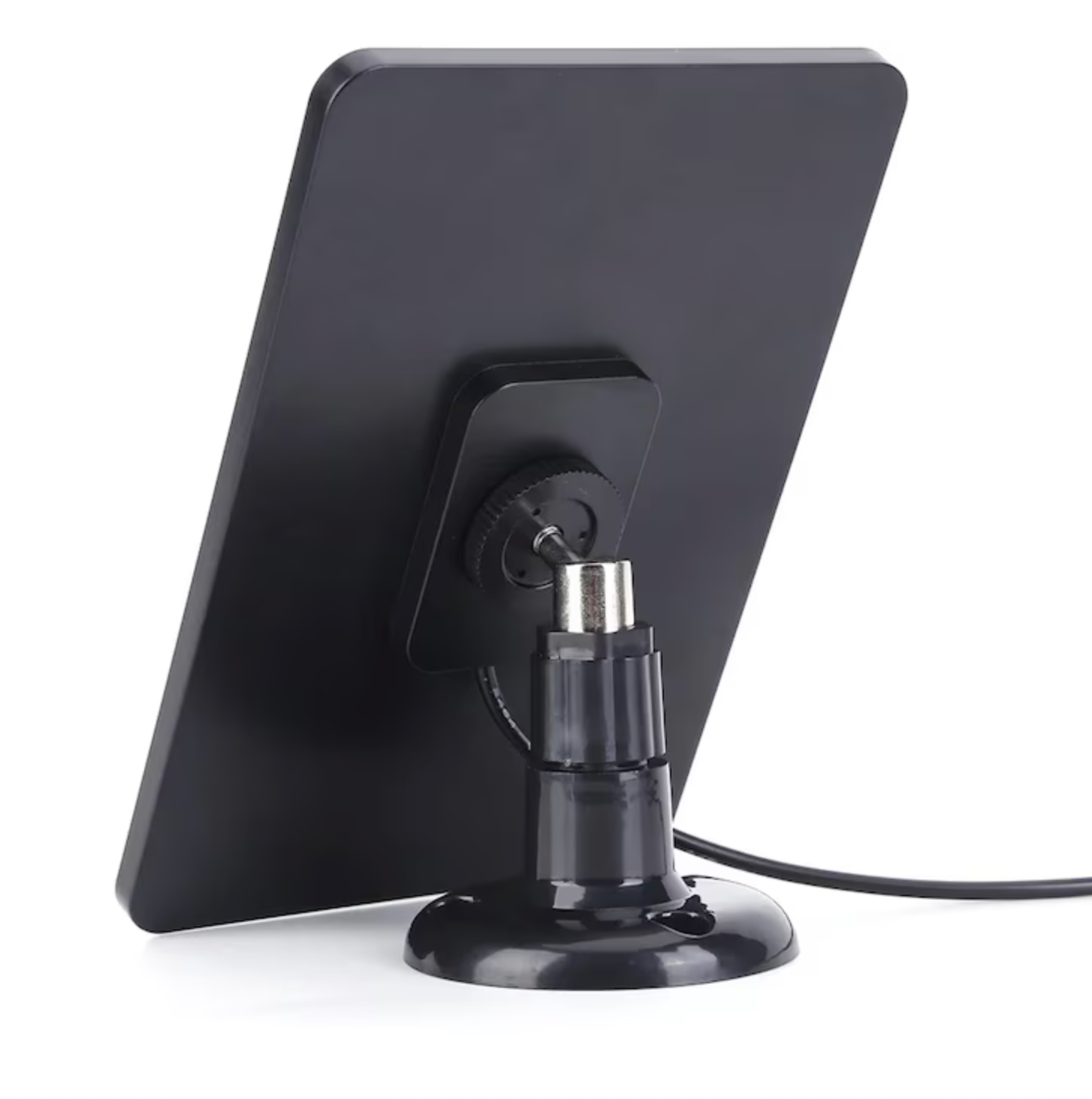 Mini Panou Solar Portabil 10W, 5V – cu Conector micro-USB & Adaptor Tip-C, Cablu 3m, Negru